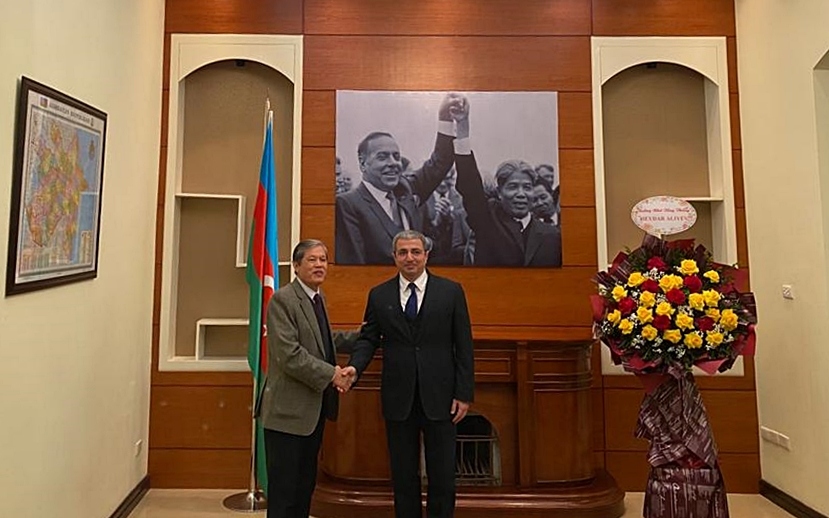 Đại sứ Azerbaijan đề xuất tìm kiếm tư liệu Chủ tịch Hồ Chí Minh thăm Azerbaijan